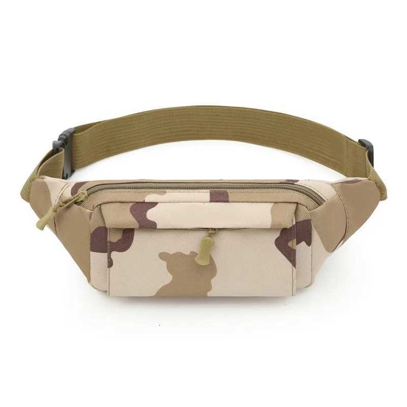 Mens Waist Bag Tactical Pouch Shoulder Belt Bags Hip Sack Oxford Cloth Belly Waterproof Banana Male Fanny Pack for Phone Men Z250911