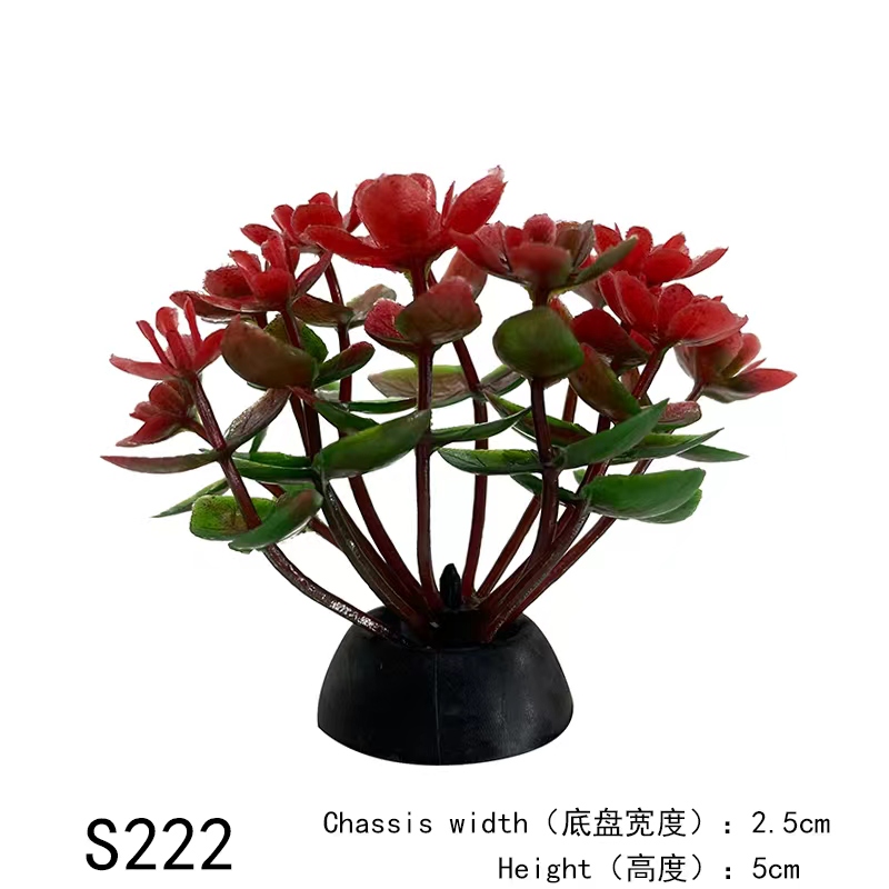 Two-inch aquarium landscaping, decorated foreground grass,Fish tank decorated with artificial plants,Factory direct sales