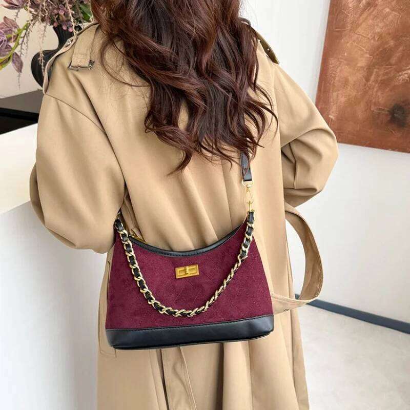 Simple Casual Commuter Bag With Large Capacity Solid Color For Women Best Designer Unique Leather