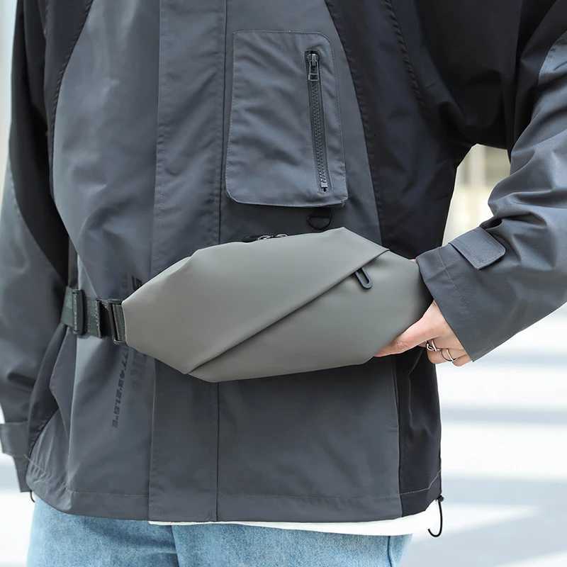 1 casual waist bag outdoor sports crossbody bag mens chest bag mens travel hip bag Z250911