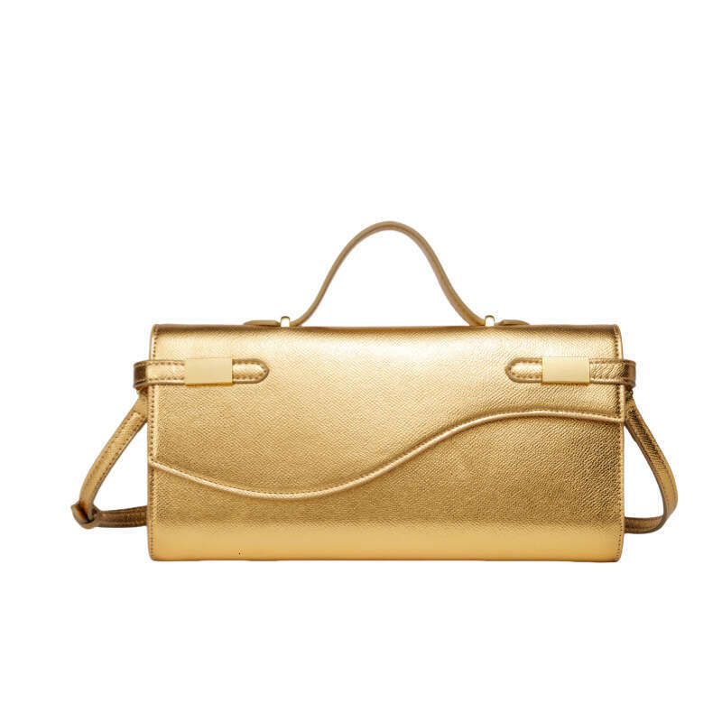 2025 New PU Leather Texture Clutch Fashion Mini Handbag Women's Commuter Crossbody Bag