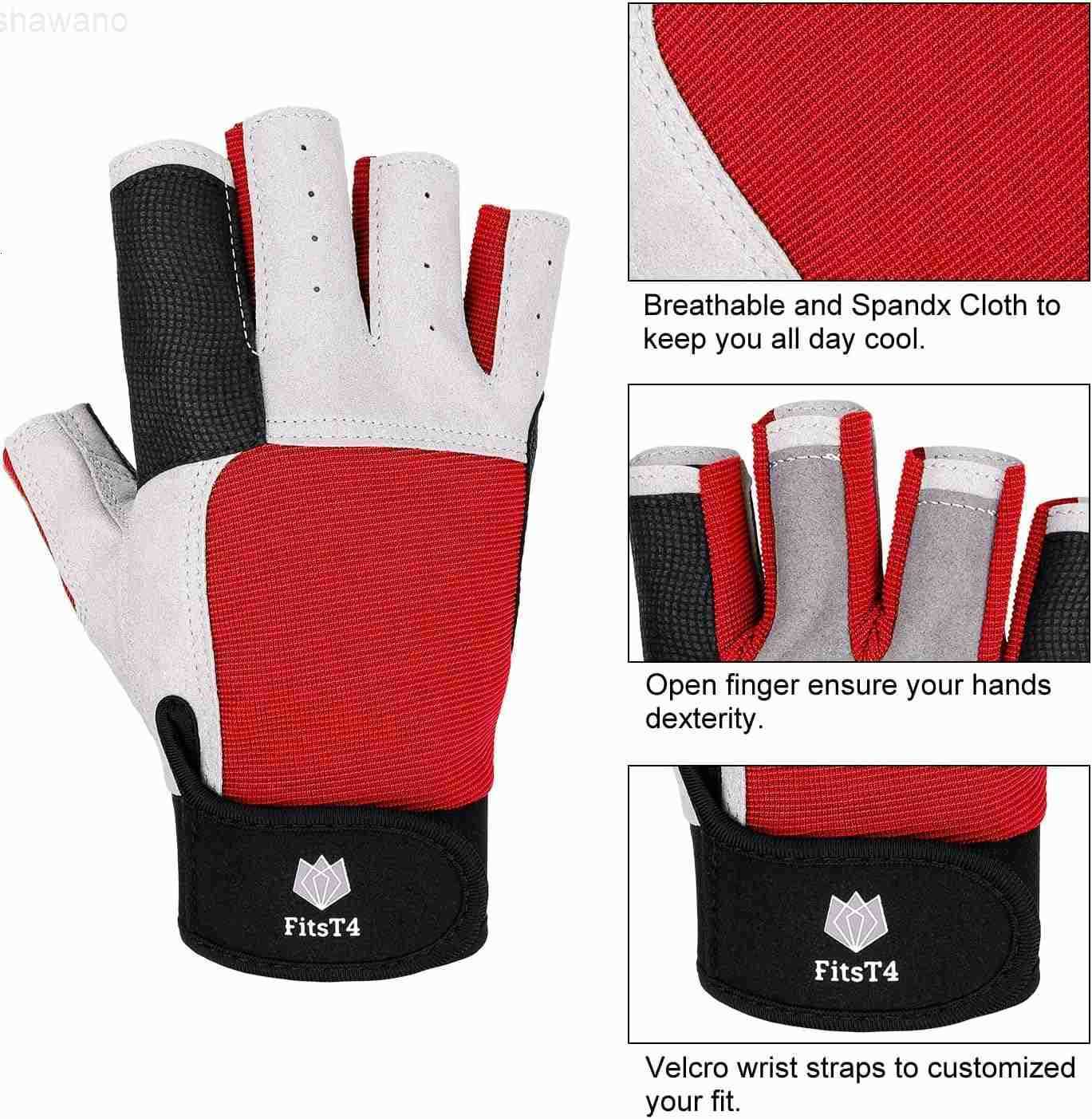 Sports Sailing Gloves 34 Finger and Grip Great for Sailing Yachting Paddling Kayaking Fishing Dinghying Water Sports for Men and WomenW250911