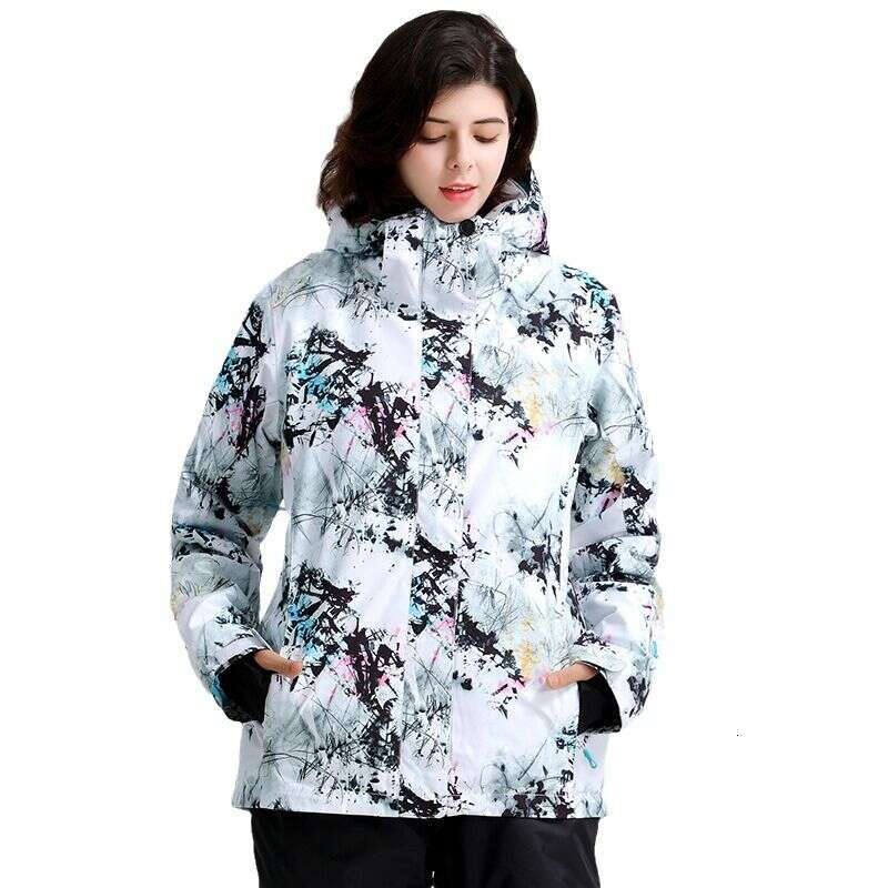 New Winter Windproof, Waterproof And Wear-Resistant Warm Veneer Double Board Snow Suit