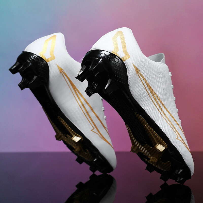 Long Spike Soccer for Men, Low-Cut Artificial Turf Cleats, Youth Student Sports Shoes, Competition Training Shoes