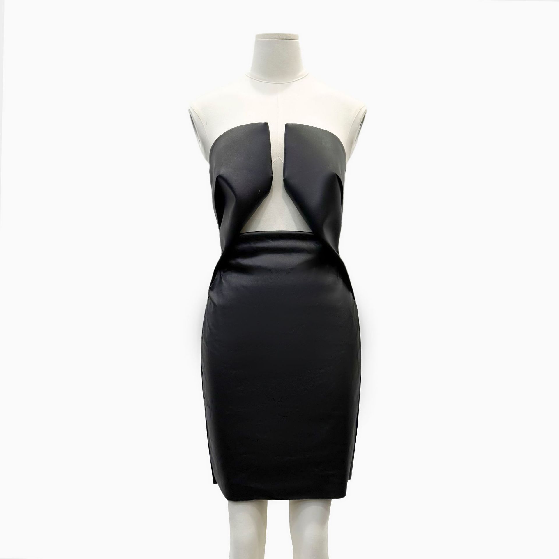 T29028 High-waisted French elegant design skirt with chest-wrapped hollowed-out slim-fitting hip dress