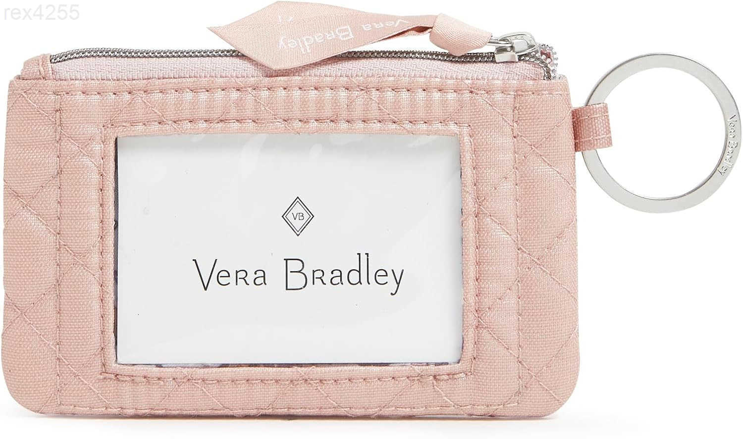 Womens Cotton Zip ID Case WalletW250911