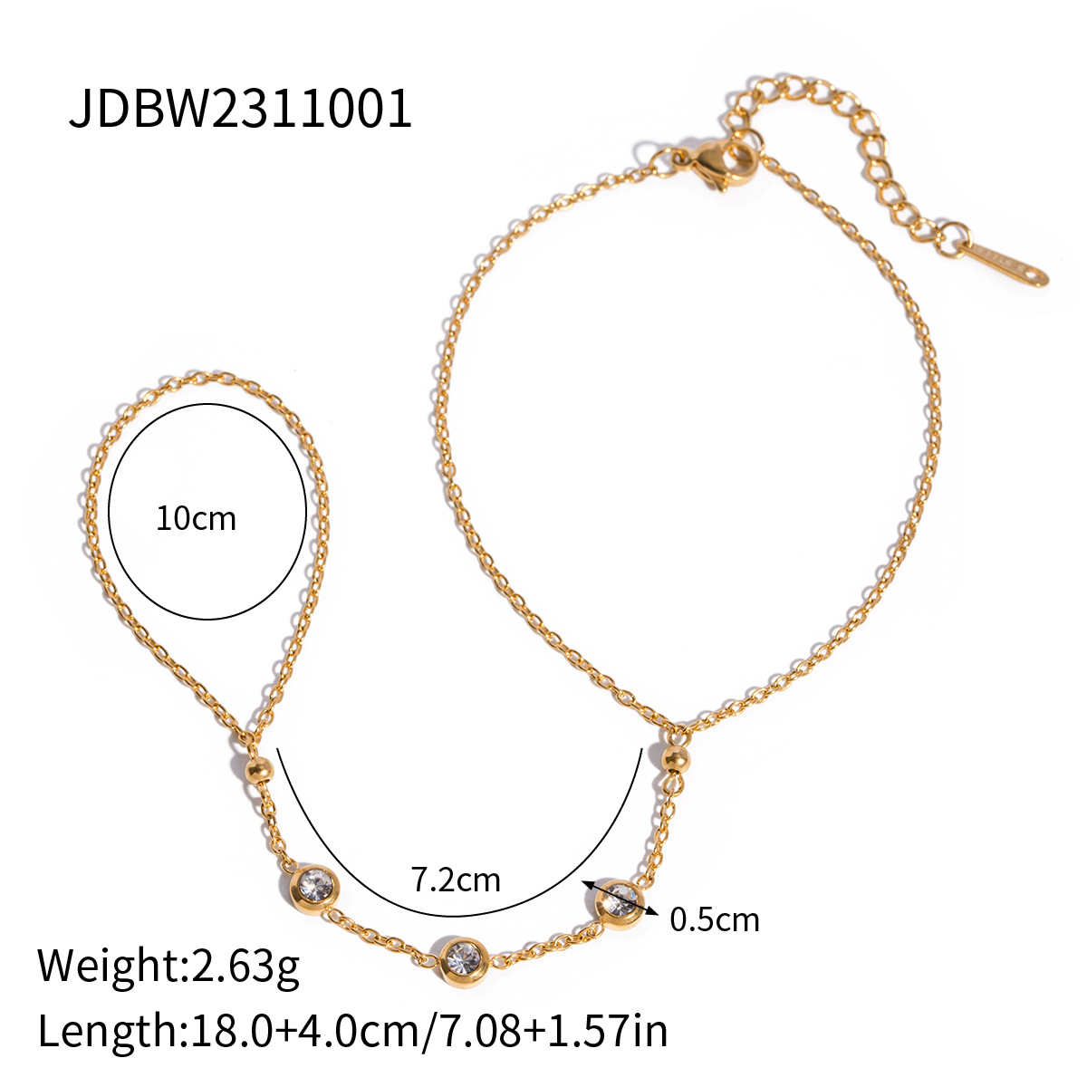 Luxury Bracelet Designer Bracelets women Zircon Jewelry Stainless steel plated with 18K gold Artificial pearls chain Holiday and vacation gifts