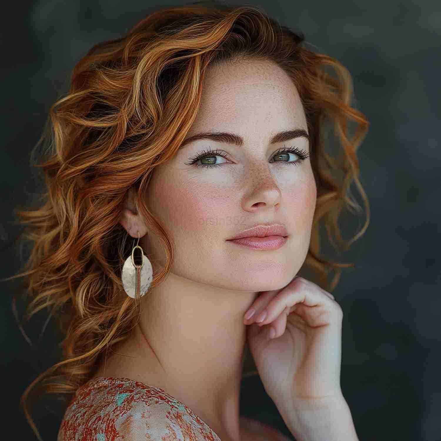 Earrings for Women Gold Silver Copper Dangle Oval or Round Ethnic TrenDY Western Hammered Gift Handmade Mixed Metal African JewelryW250911