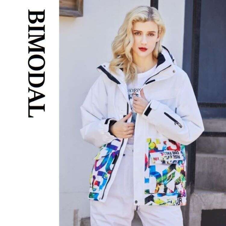 Women's Clothing BIMODAL Ice Track Ski Suit Single Board Double Men And Women Couple Skiing Outdoor