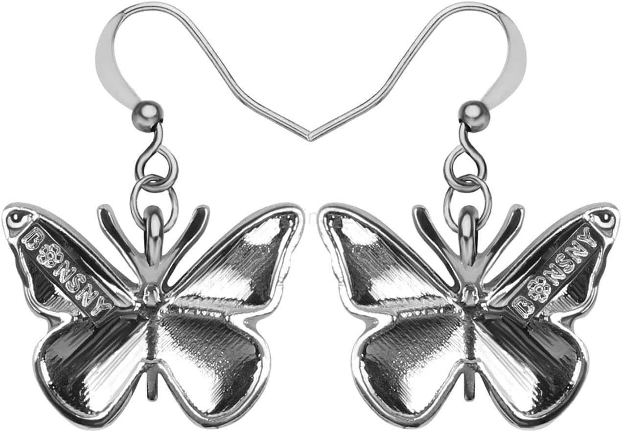 Enamel Sweet Butterfly Gifts for Women Earrings Dangle Jewelry Novelty Funny Charms AccessoriesW250911