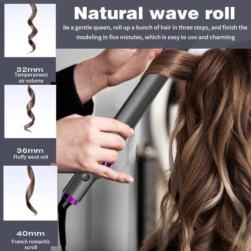 Digital Display Straightener Large Artifact Automatic Stick Dual-Purpose Curling Iron Manufacturers Wholesale