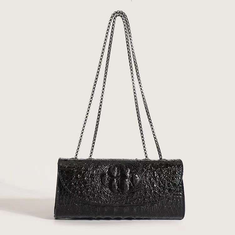 2025 Designer Bags Women's Fashion Crocodile Pattern Casual Versatile Large Capacity Shoulder Bag