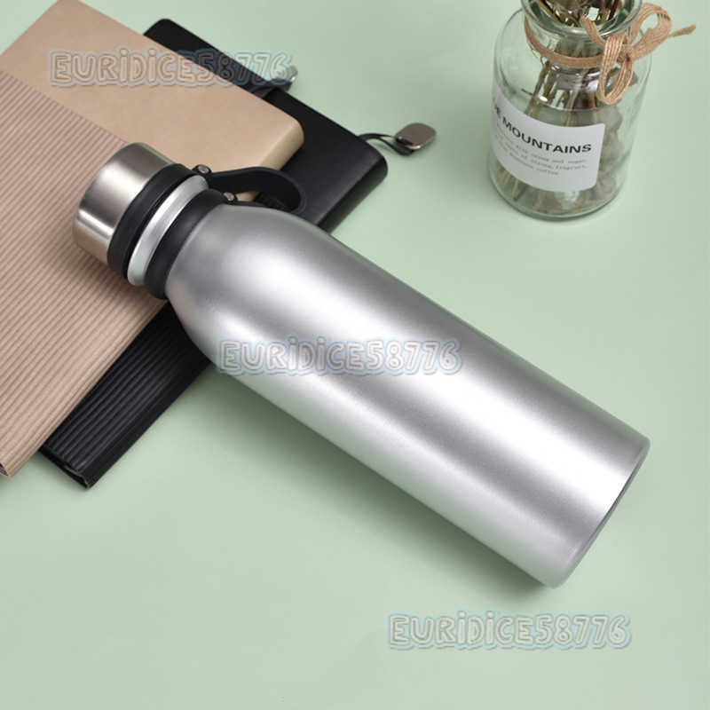 304 Stainless Steel Insulated Cup Outdoor Hiking Small Mouth Sports Water Bottle Simple with Handle Portable Travel Bottle H250911