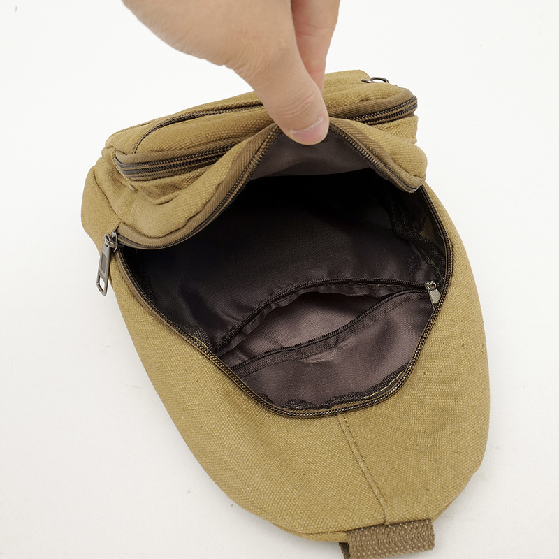 New Luxury Bag Men S Designer Bag Chest Bag Canvas Bag Large Capacity Crossbody Bag Men S Free Shipping Bag Shoulder Bag Chest Small Backpack Commuter