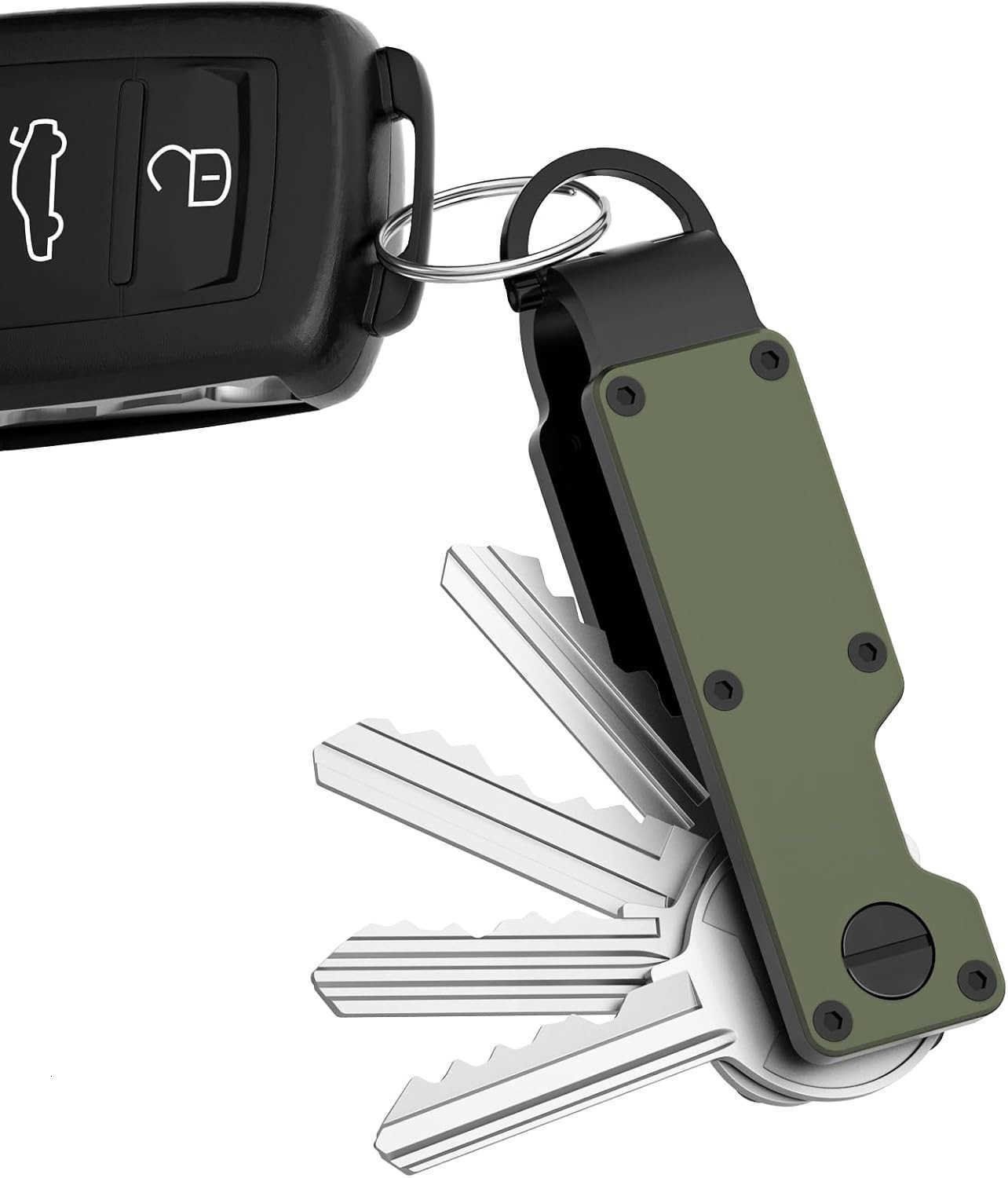 Key Organizer Minimalist Innovative Keyholder Compact Keys Organizer Smart KeyChain Secures 26 KeysW250911