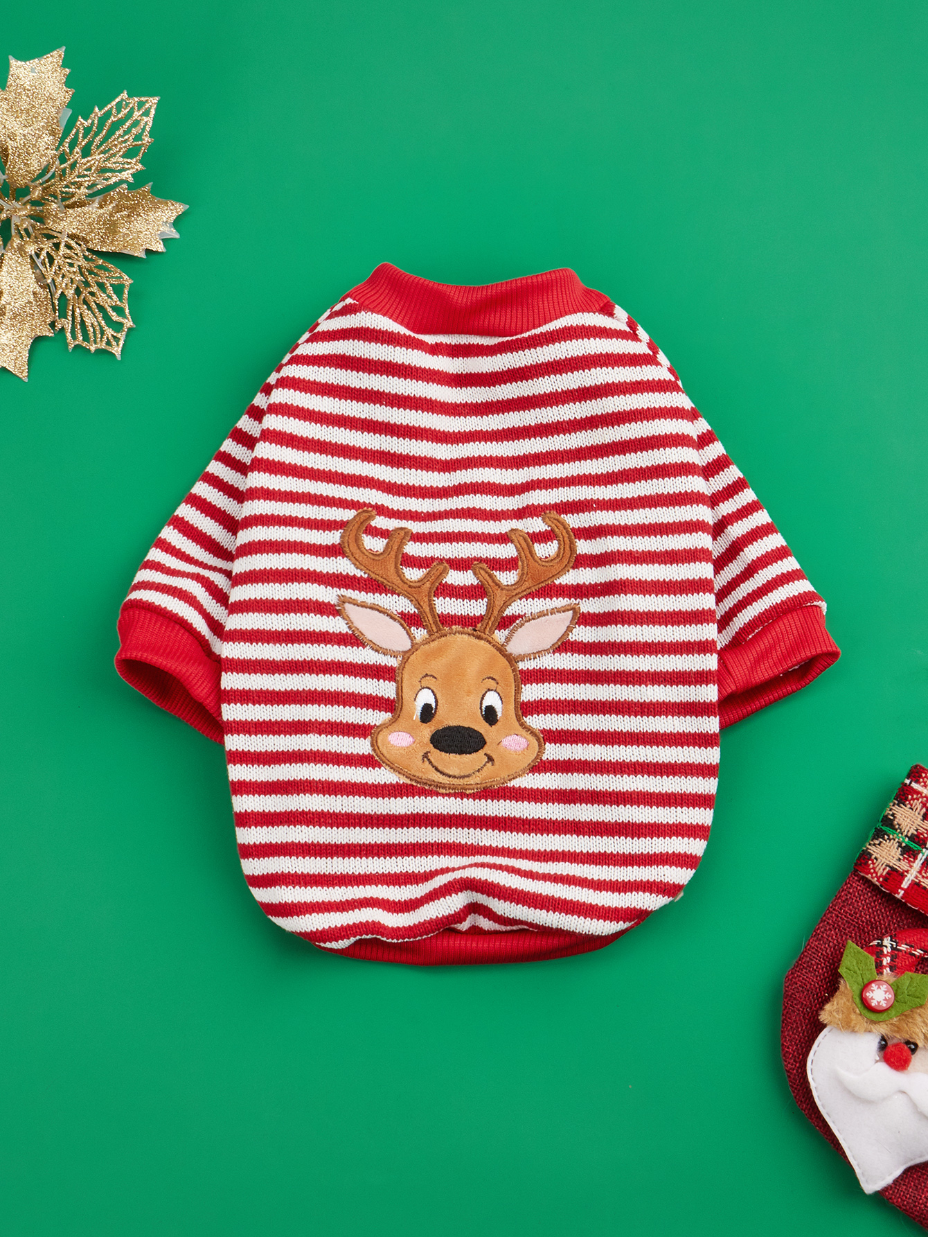 Festive Fall Pet Sweater for Dogs Cozy Holiday Outfit Christmas Essentials