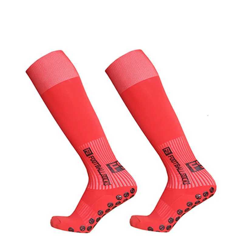 New Long FS soccer Socks Men Women Sports Round Silicone NonSlip Grip Football Socks D250911
