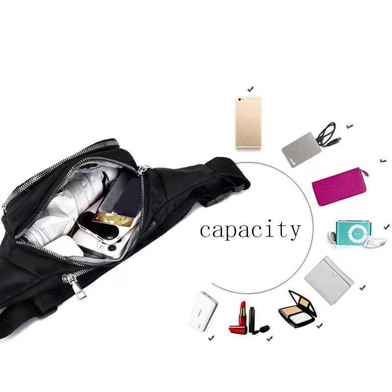 Neutral Mens Multifunctional Outdoor Sports Zipper Leisure Single Shoulder Crossbody Bag Z250911