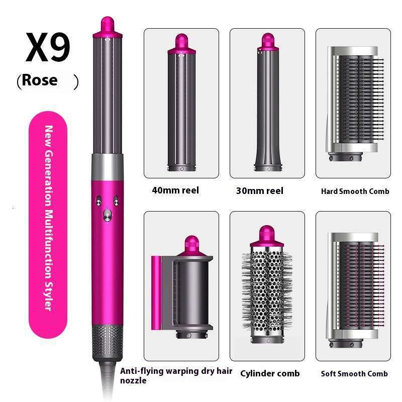 Hs05 Same Multifunctional Curling Iron Negative Ion Intelligent Temperature Control Fast Drying Without Damaging Hair Shaping