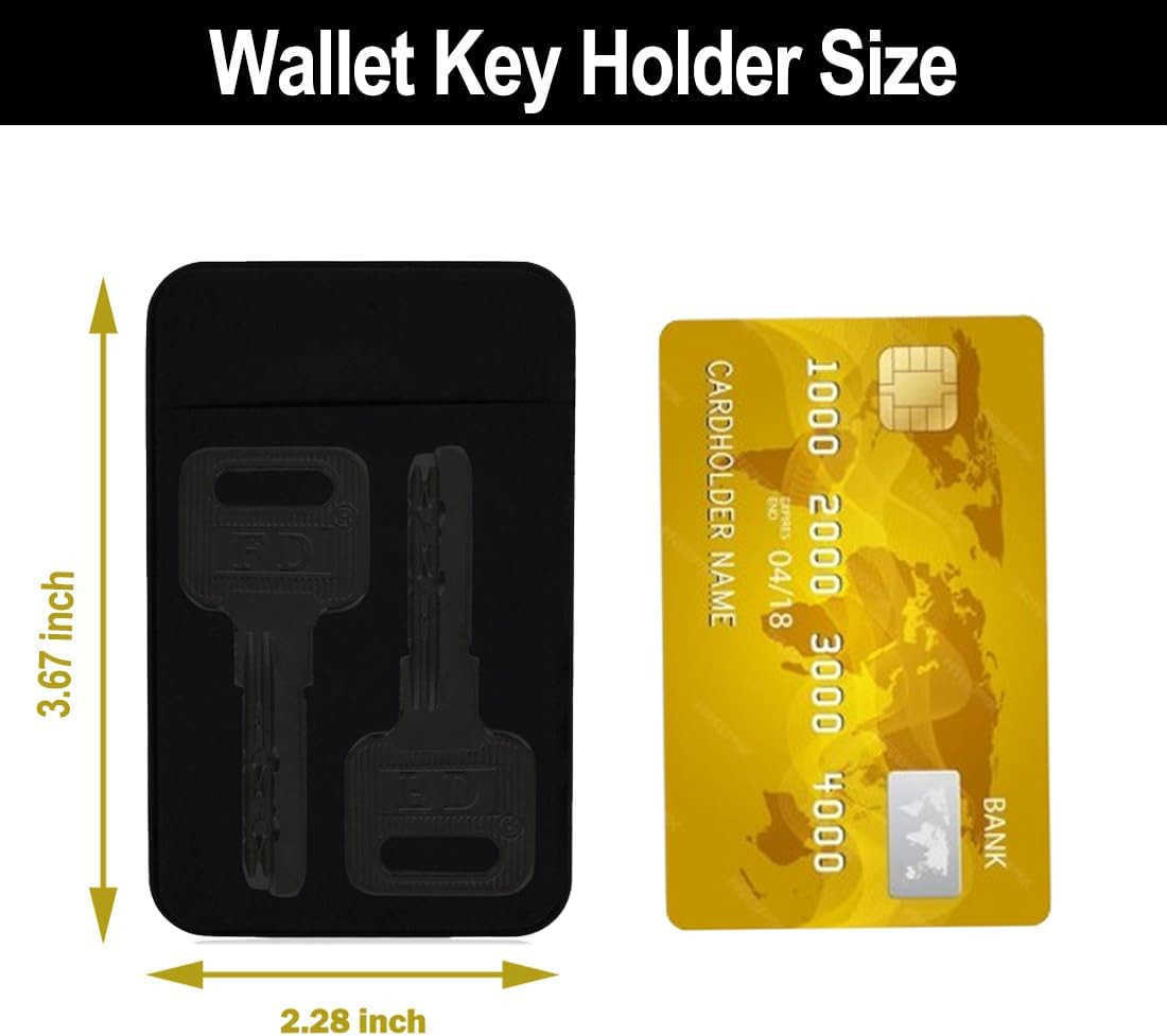 Slim Card Holder Sleeve Ultra Thin Compact Credit Key Organizer With Big Compartment for WalletW250911