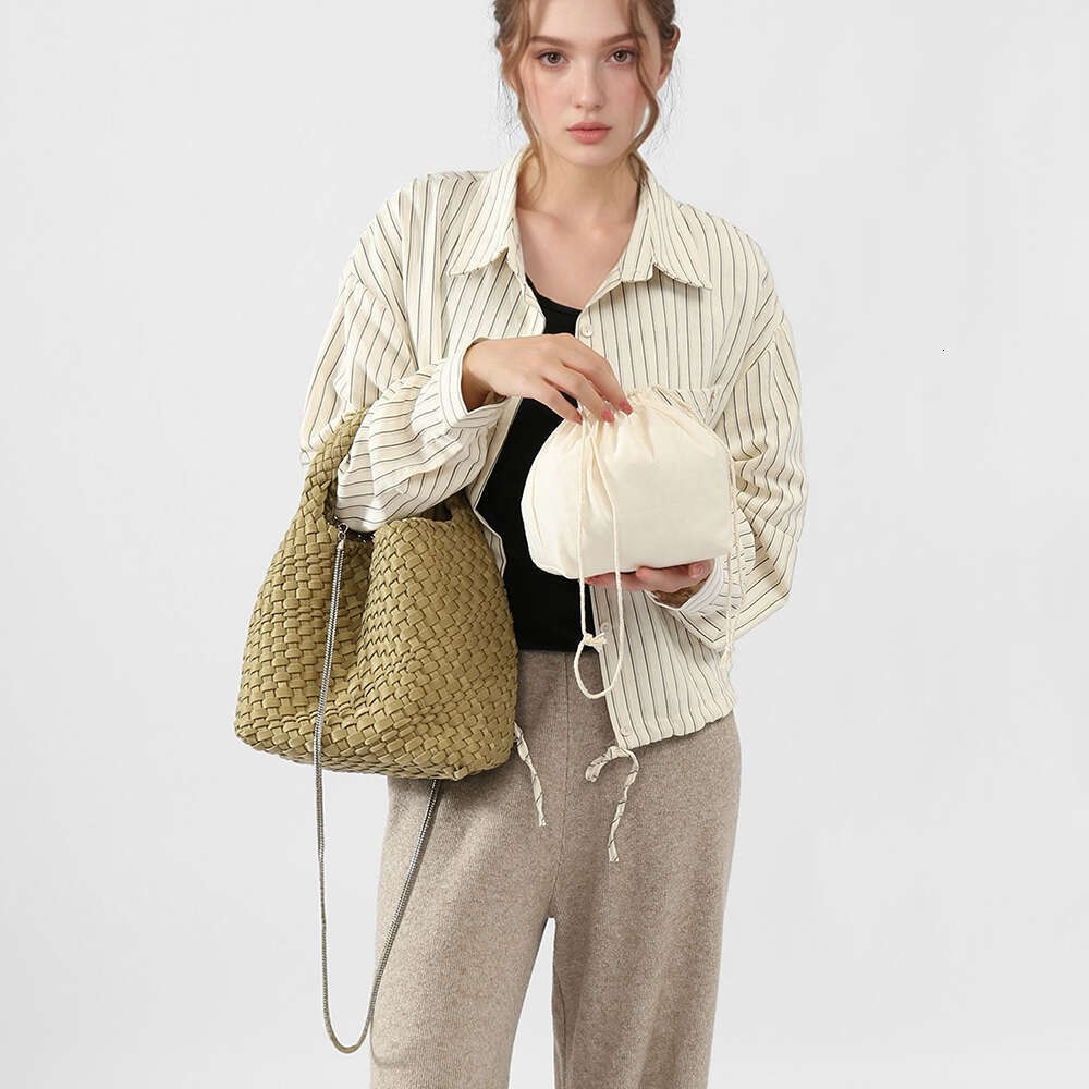 Designer Bag Tote Bag Shoulder Bag Handwoven Bucket Genuine Leather Tote High End New Style Basket Handheld Shoulder Crossbody Bag