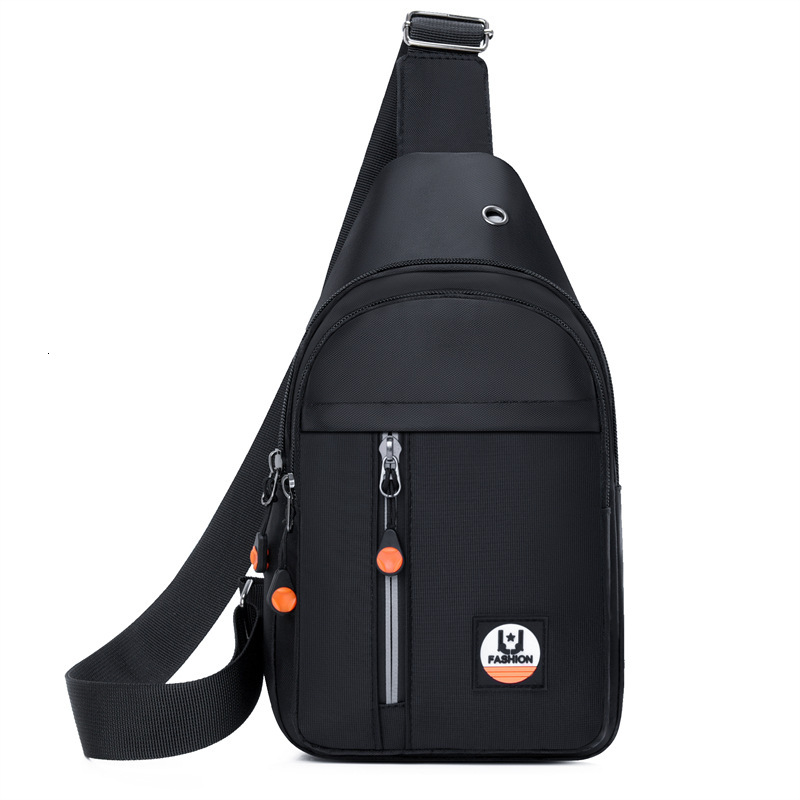 Free Shipping Oxford Cloth Men S Luxury Bag Chest Bag Korean Version Designer Bag Multi Layer Pocket Single Shoulder Bag Model Multi Functional Travel