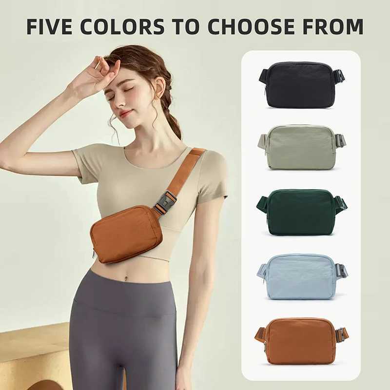 Belt Bag for Women Men Fashion Crossbody Fanny Packs Waterproof Mini Waist Bag Bum Bag for Running Hiking Walking and Travel Z250911