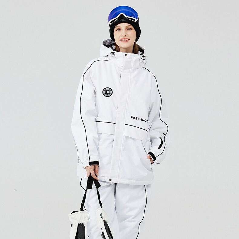 Men's Women's Suits Winter Warm And Thick Ski Clothes Snowboard Double Suit