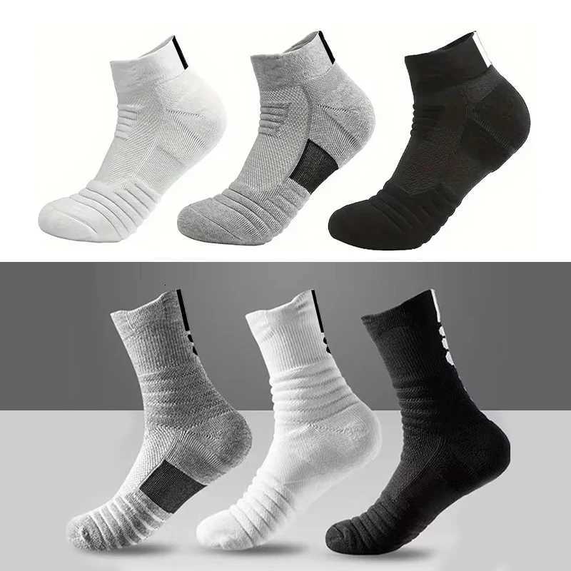 13 Pairs Antislip Football Socks Men Cotton Sock Short Long Tube Soccer Basketball Sport Socks male Breathable Deodorous Sock D250911