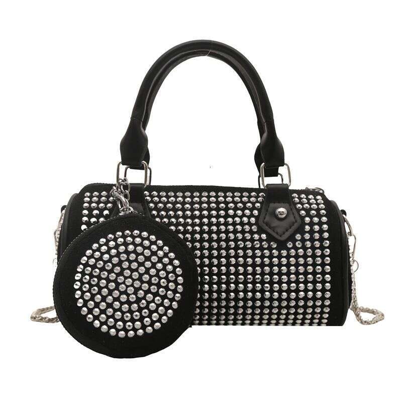 Niche Designer For Women 2025 New Trendy Versatile Casual Handbag With Shiny Dias Fashionable Shoulder Crossbody Bag