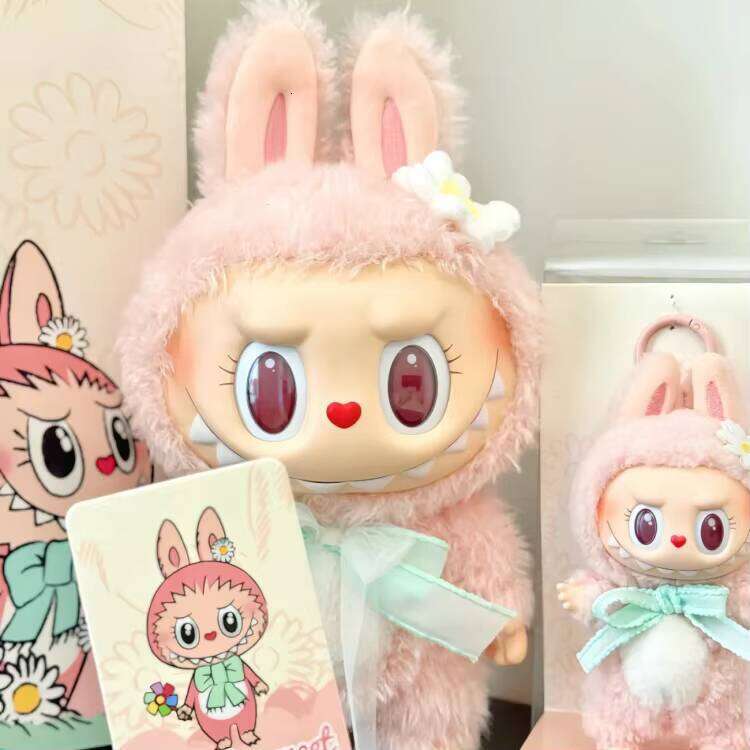 2025 Cm Cheap Mokoko Close 38 Toy Pink To Sweet Authentic Labubu MOKOKO Sweetheart Series V1