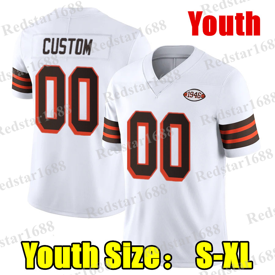 12 Shedeur Sanders Football Jersey 95 Myles Garrett Jerry Jeudy Mason Graham Quinshon Judkins David Njoku Gabriel Greg Newsome II Denzel Ward Joe Flac