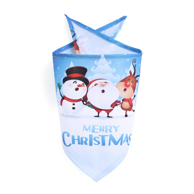 Christmas Pet Goodies Pet Dog and Cat Christmas Drool Bib