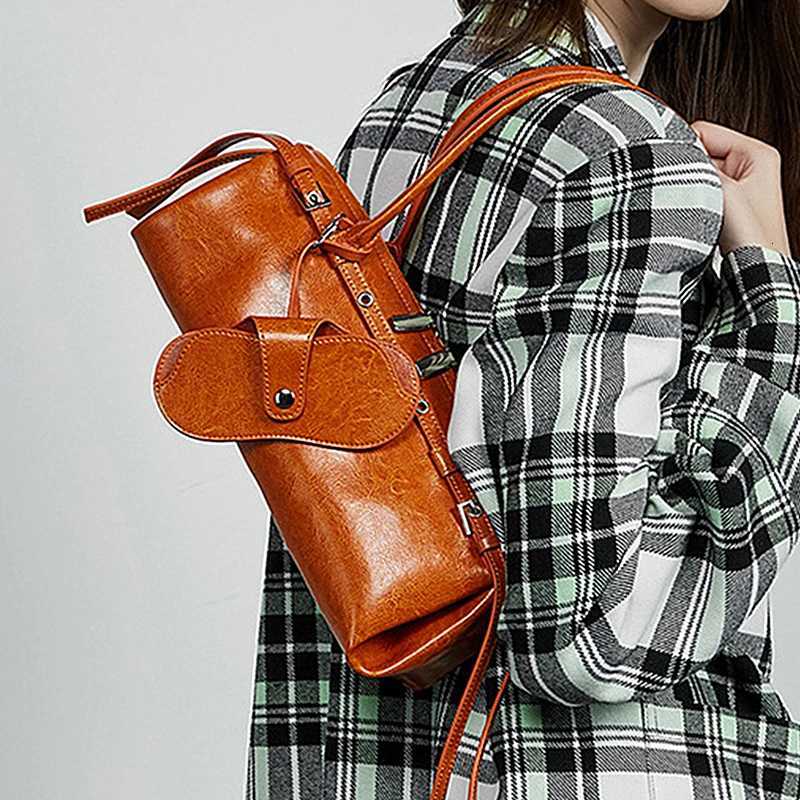 Toptrends Cowhide Genuine Leather Underarm Shoulder Bags For Women 2025 Luxury Designer Bowling Work Purses Tote Ladies Handbags W250911