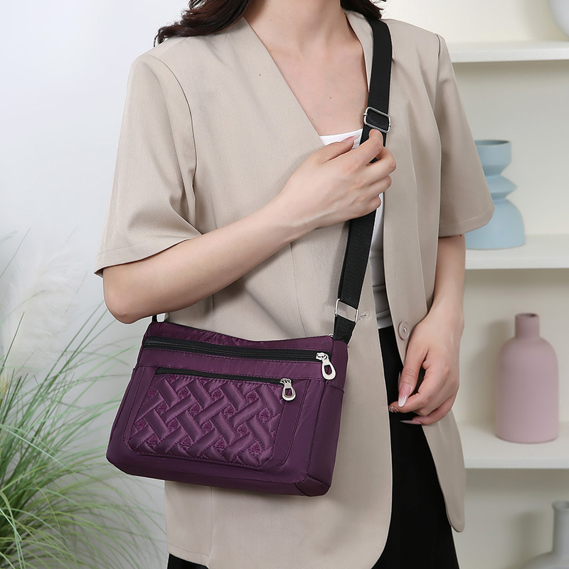 New Designer Bag Capacity Shoulder Bag Luxury Free Shipping Bag Outdoor Travel Multi Compartment Crossbody Bag Commuting Travel Lightweight Middle Age