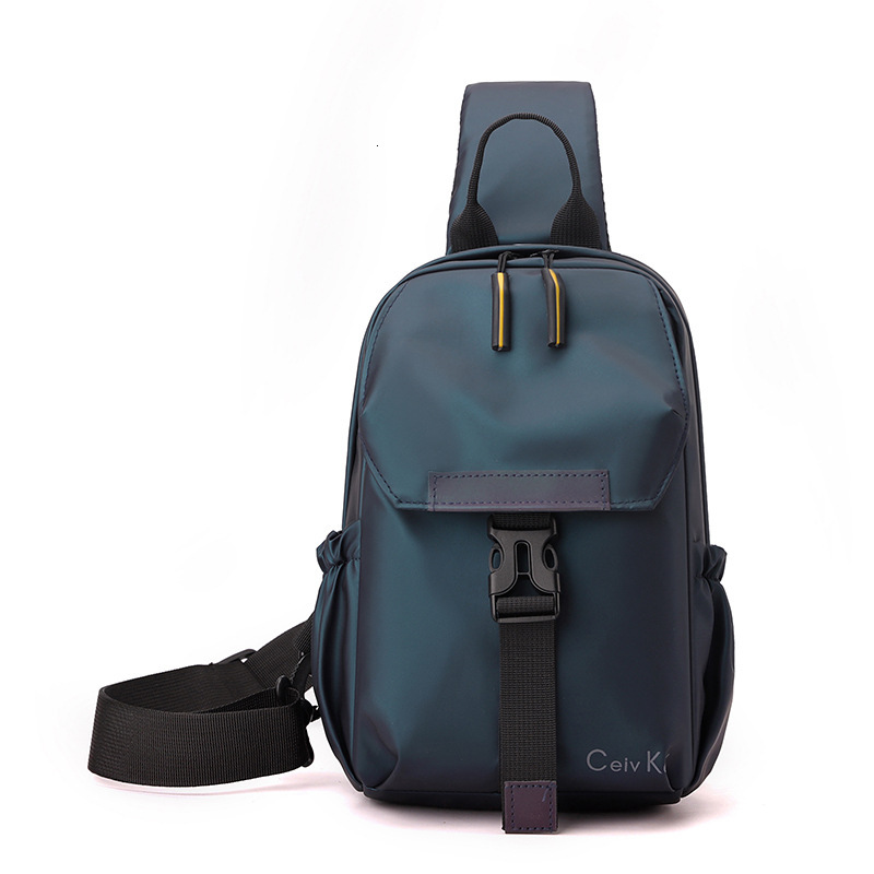 New Trendy Chest Free Shipping Bag Designer Bag Water Resistant Leather Film Outdoor Casual Crossbody Luxury Bag Bag Men S Commuting Versatile Shoulde