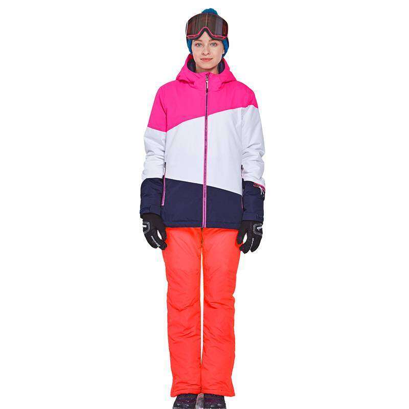 Men's Clothing Phibee Phoebe Elephant Adult Outdoor Solid Color Splicing Ski Suit Set
