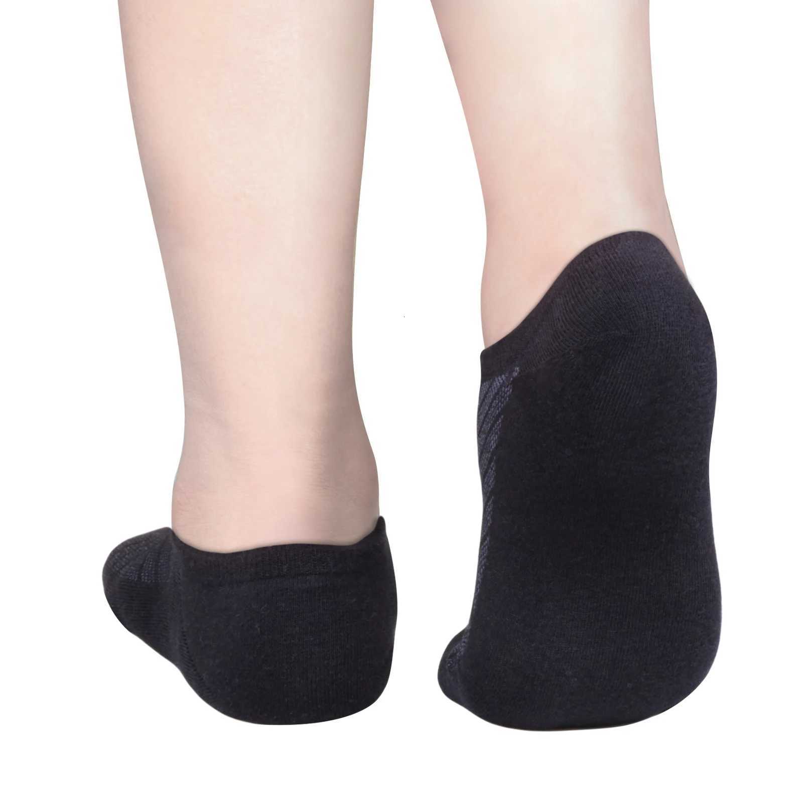 YUEDGE Mens No Show Socks Anti Odor Lightweight Thin Invisible Bamboo Socks For Men Size 3746 6 Pairs D250911