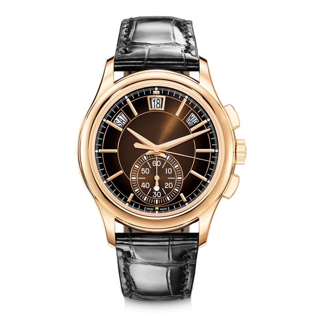 JASON007 ST9 PATEX 5905G Annual Calendar Flyback Chronograph Automatic Mechanical Watches Sapphire 240 Designer Movement AAAAA Luxury Mens Watch Montre Relojes