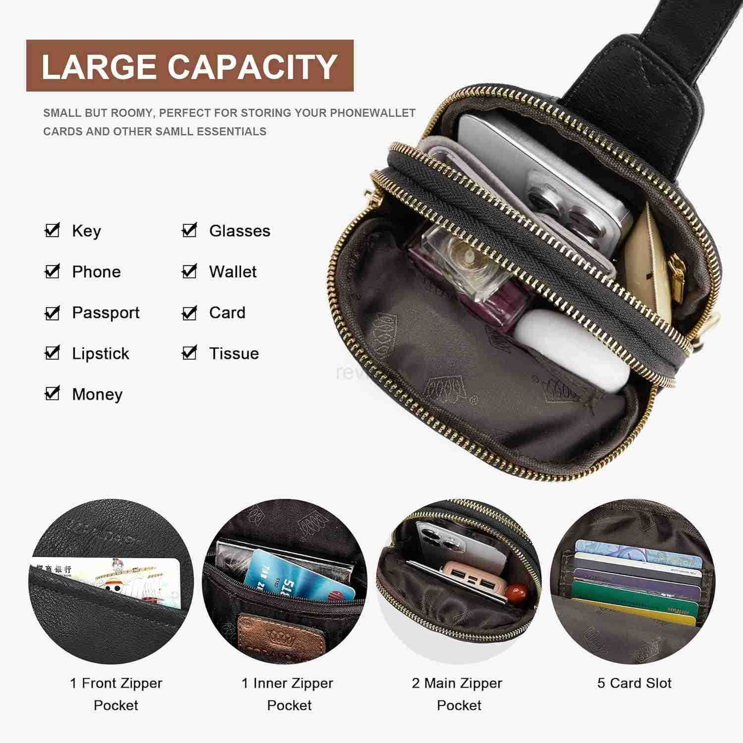 Crossbody Sling Bags Fanny Packs Womens Belt Bag GiftsW250910