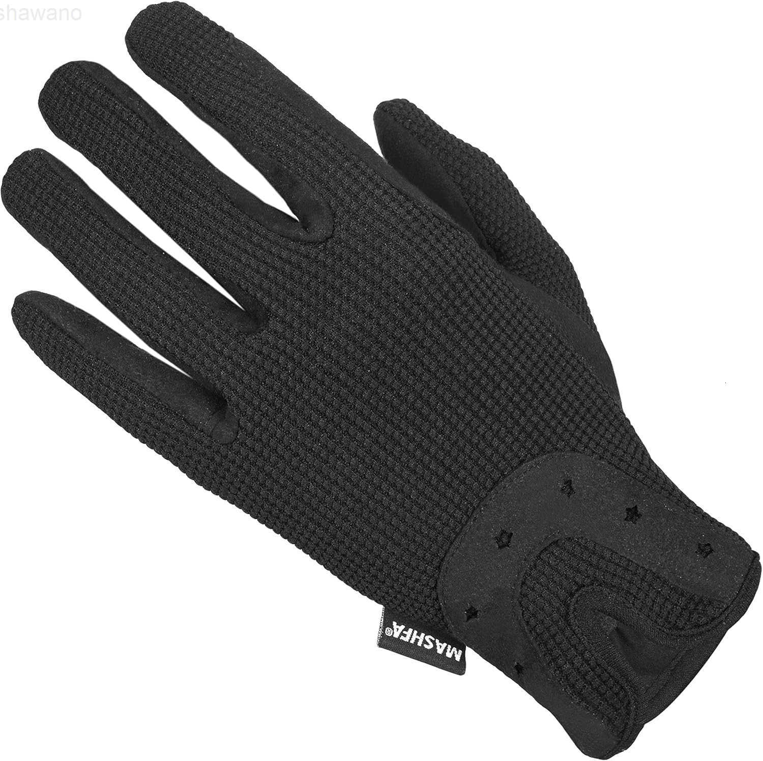 Ladies Women Horse Riding Gloves Cotton Dublin Track Fabric Shires Gloves Leather Equestrian GlovesW250911