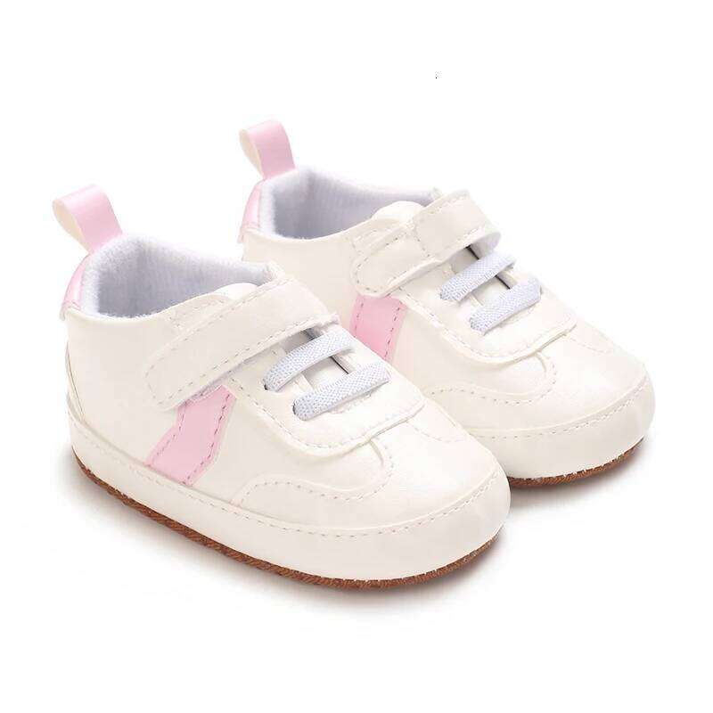 Fashion Casual 0-18M Newborn Shoe Upper PU Soft Sole Anti Slip Sports Shoes Spring And Autumn Baby Walki