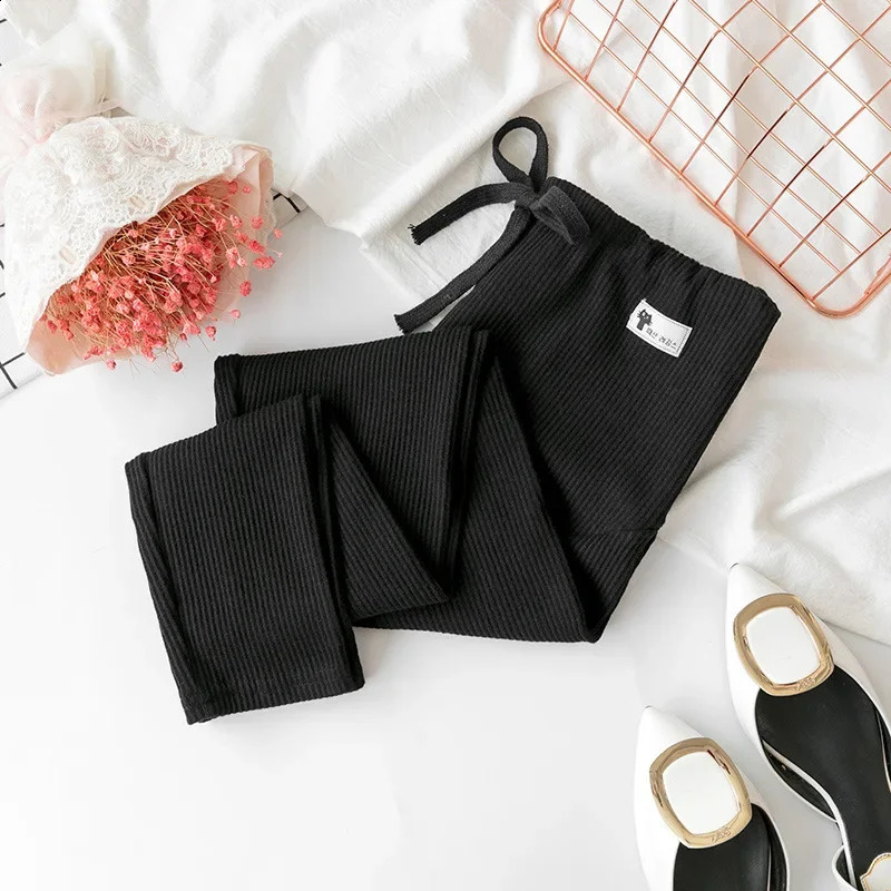 Pregnant Woman Adjustable Big Size Leggings Maternity Pants Pregnancy Thin Soft Cotton High Waist Clothes 250910