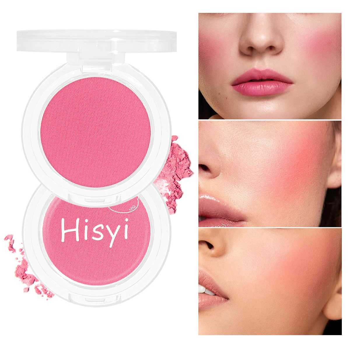 HISYI slightly tipsy blush matte fine flash micro flash natural color makeup pure desire monochrome blush plate W250911