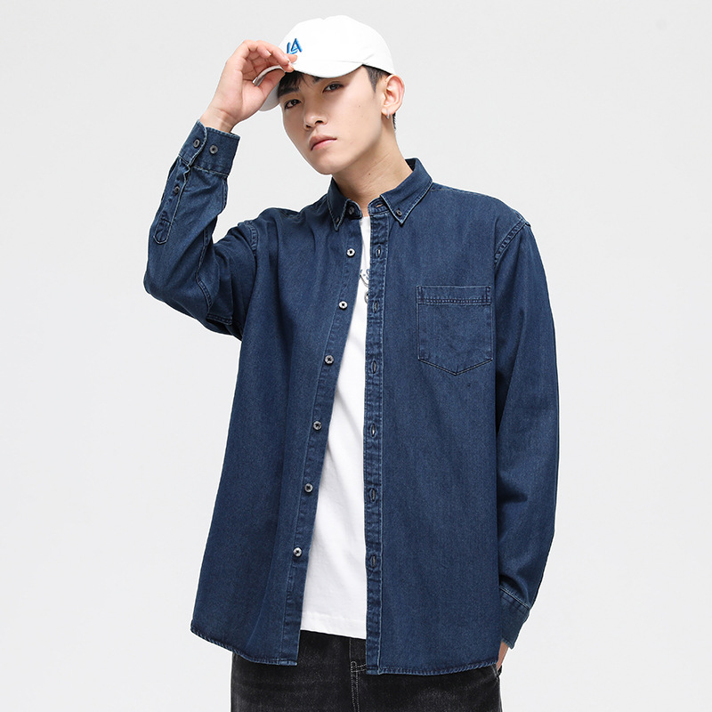 L40995 Spring and autumn heavyweight jacket sweatshirt double zipper hooded cardigan men's sweatshirt