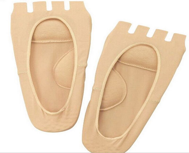 Five finger Fish mouth Anti abrasion foot Open toe Boat socks Anti slip Invisible