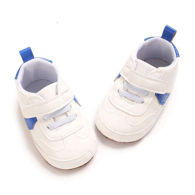 Fashion Casual 0-18M Newborn Shoe Upper PU Soft Sole Anti Slip Sports Shoes Spring And Autumn Baby Walki