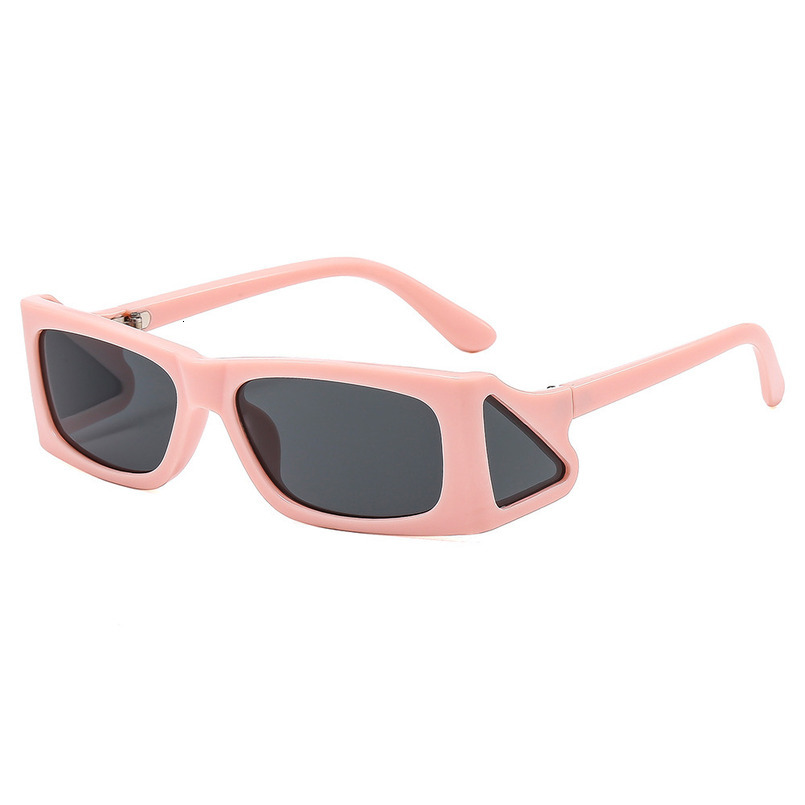 New Fashion Square Frame Trendy Hot-Selling Side Small Window Personality Street Style Sunglasses high quality