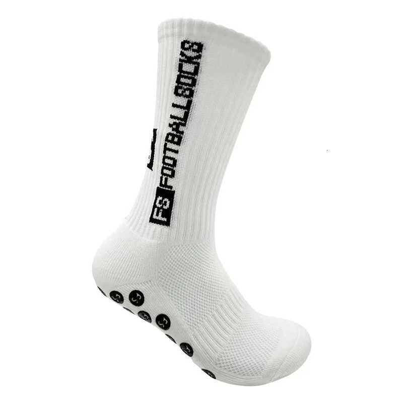 2025 New FS Anti slip Adhesive Football Socks Mens Middle Tube Anti sweat and Odorous Football Sports Cycling Socks D2509111