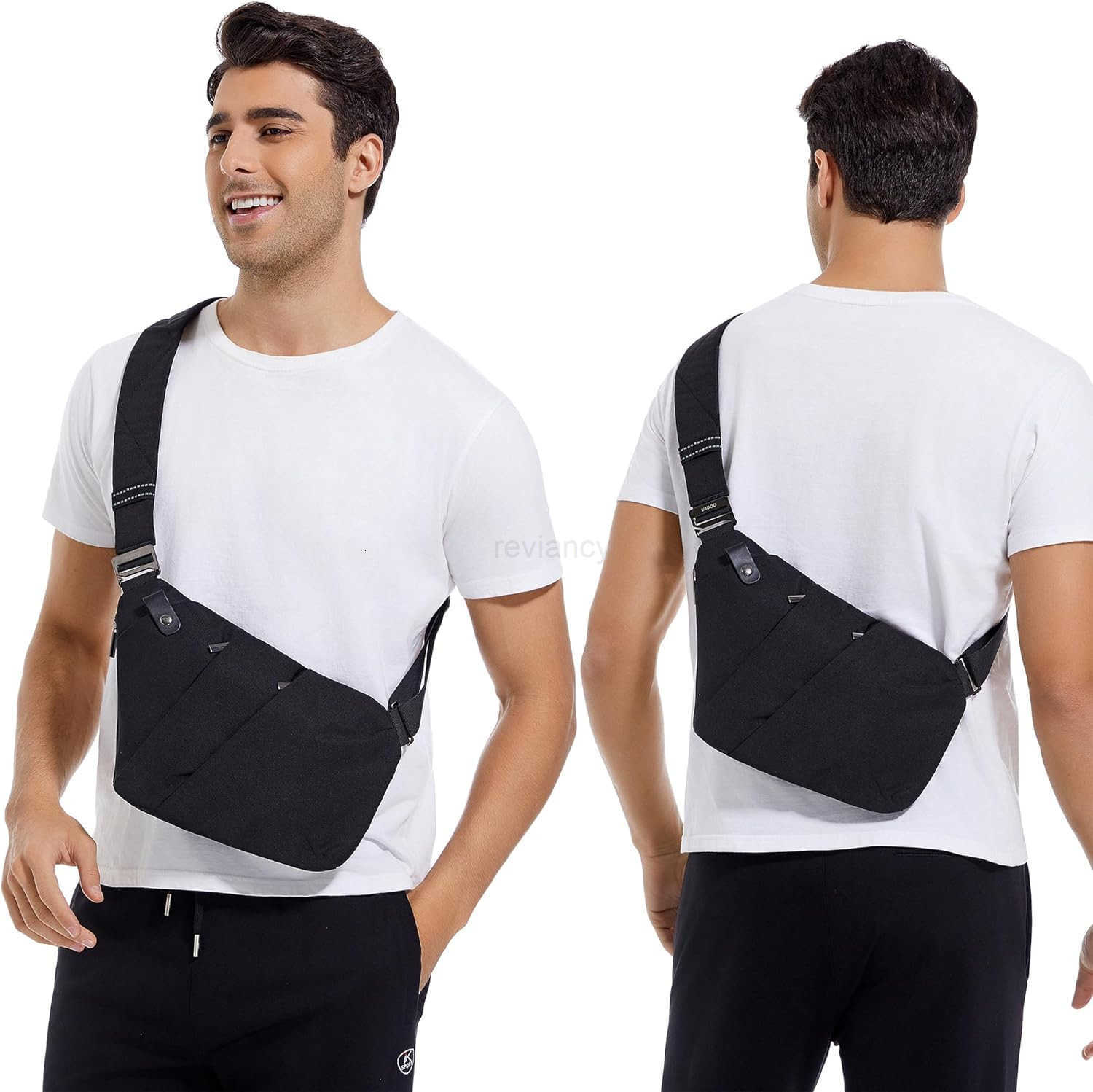 Sling Bag Antitheft Crossbody Shoulder Bag for Men and WomenW250911